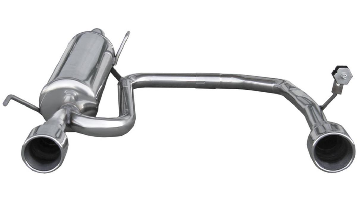 100%25+Inox+%C3%89chappement+Double+sur+mesure+pour+Alfa+Romeo+Mito+1.6+JTDm+%28120cv%29+2008-+102mm+%28%C3%9855mm%29